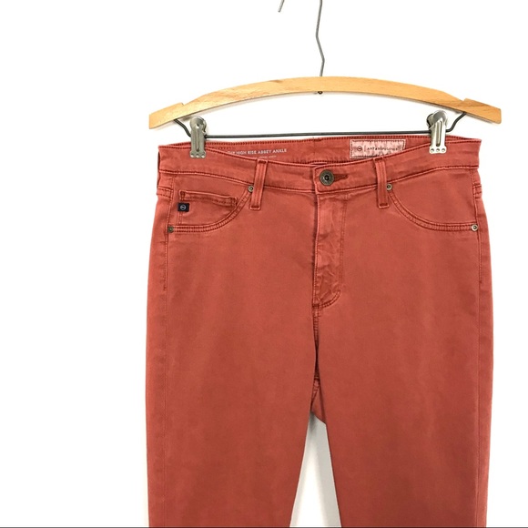 Anthro AG Abbey Sateen High-Rise Skinny Jeans C0 - Picture 2 of 8